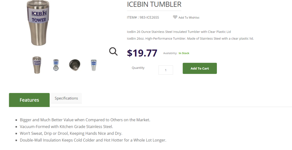 screenshot of B2Sell B2B & eCommerce